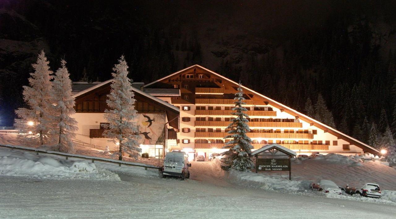 Hotel Principe Marmolada Malga Ciapela Bagian luar foto