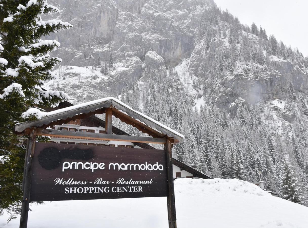 Hotel Principe Marmolada Malga Ciapela Bagian luar foto