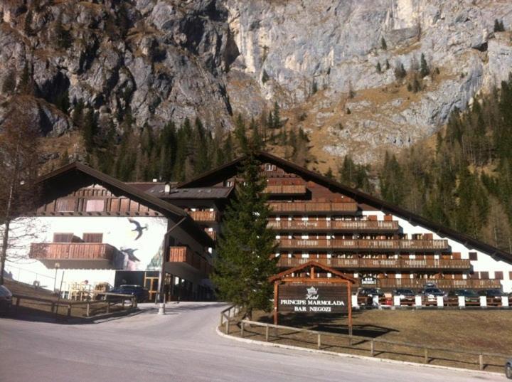 Hotel Principe Marmolada Malga Ciapela Bagian luar foto
